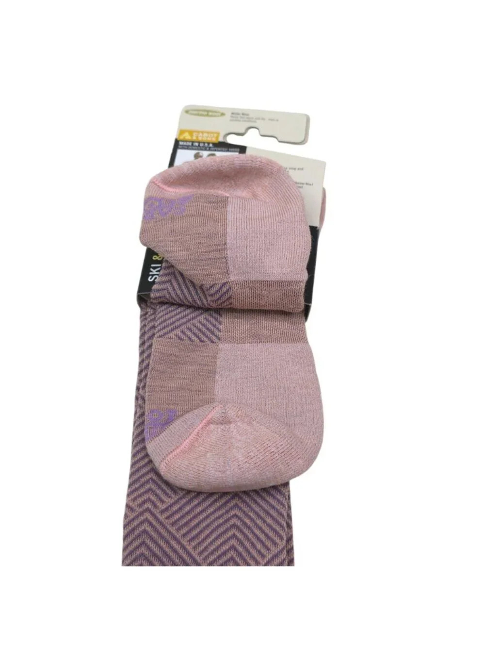 Cabot & Sons Womens Ski & Ride Merino Wool Socks One Size Made In USA